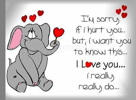 Love Picture Comments on Sorry If I Hurt You      Desicomments Com