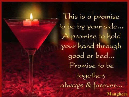 Promise to be together