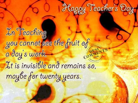 Quotes About Teachers Day. Happy Teachers Day Quotes: