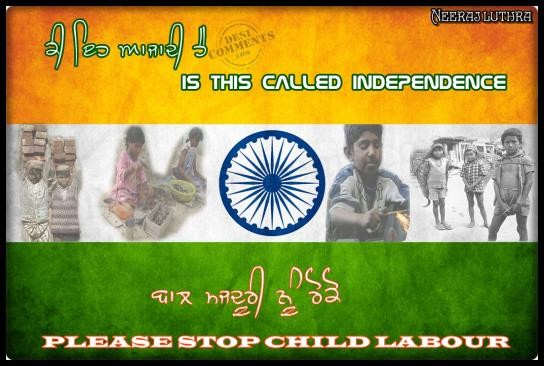 Stop child labor This picture was submitted by Neeraj luthra