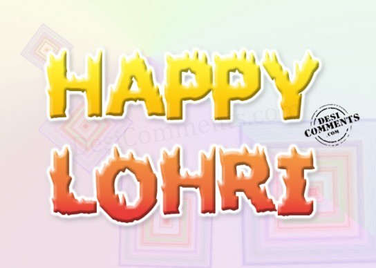 Greeting Cards For Lohri. Happy Lohri - Orkut Scraps and