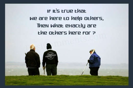 We are here to help others
