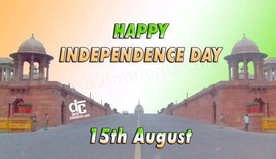 Happy Independence Day - 15th August