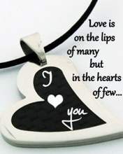 Love is on the lips of many...