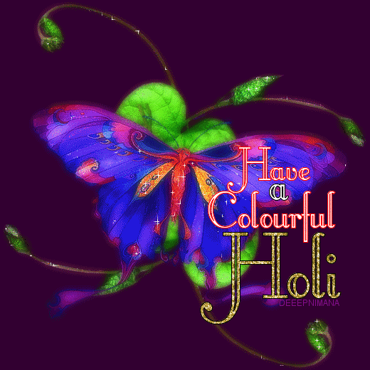 Have a colourful Holi