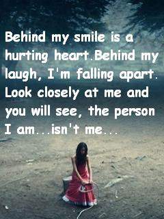 Behind my smile...