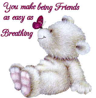 You make best friends as easy as breathing