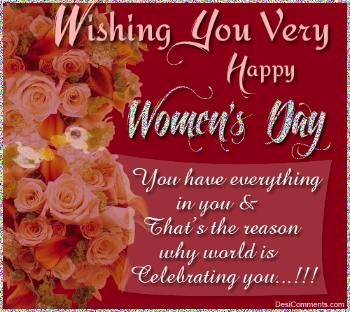 Wishing You Happy Women's Day