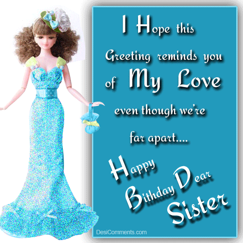 Birthday Wishes for Sister Pictures, Images, Graphics for Facebook ...