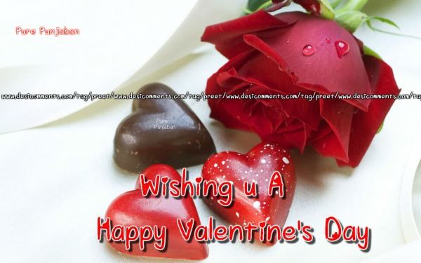 Wishing You A Happy Valentine's Day