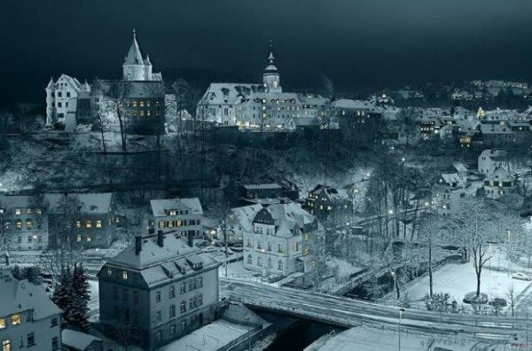 Cool winter night picutre