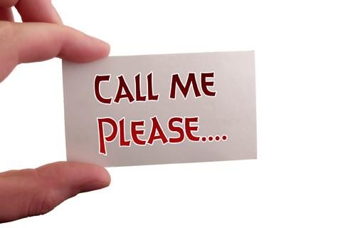 please call me later