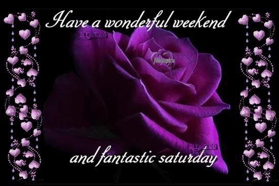 Have a fantastic saturday