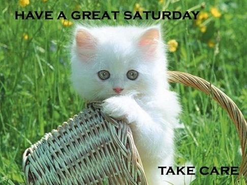 Have A Great Saturday,Take care