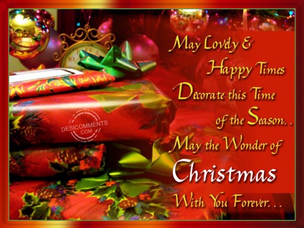 Wishing You Merry Christmas...