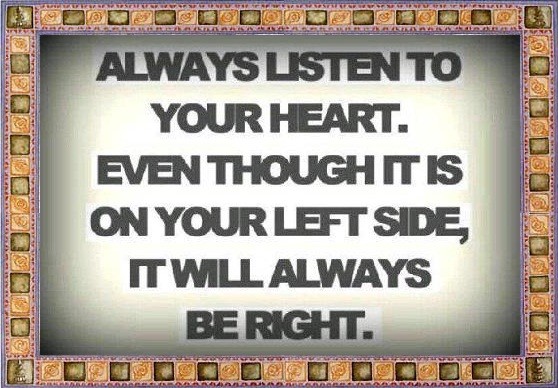 Listen Your Heart...