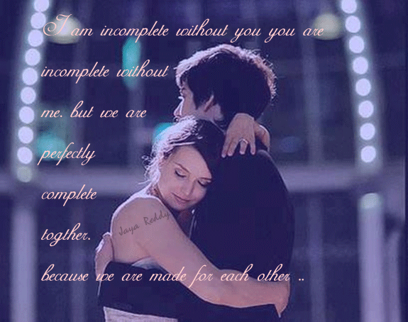 Made For Each Other