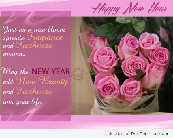 May New Year Add New Beauty Into Everyone's Life...