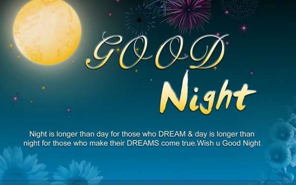 Good Night - Night is longer than day for those...