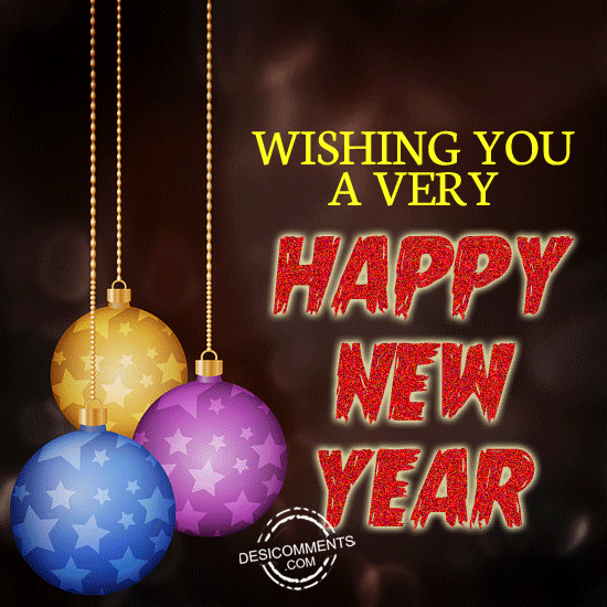Wishing you a very happy new year
