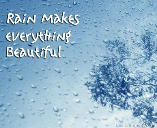 Rain Makes Everything Beautiful