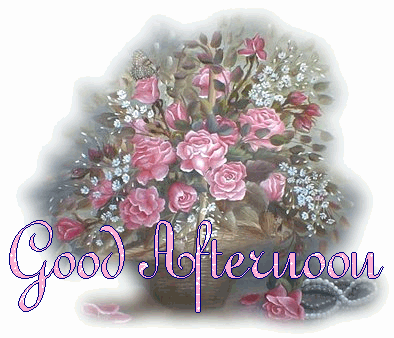 Wishing Good Afternoon With Roses