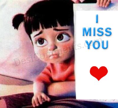 i miss you cute. Missing You Graphic #14