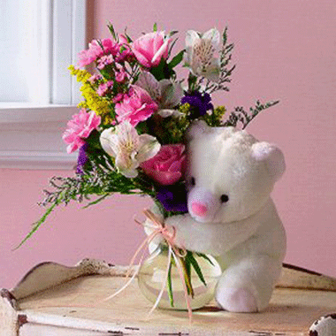 flowers images. -Flowers-and-a-Bear.gifquot;