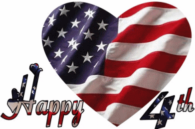 Happy 4th July-With Heart Pic