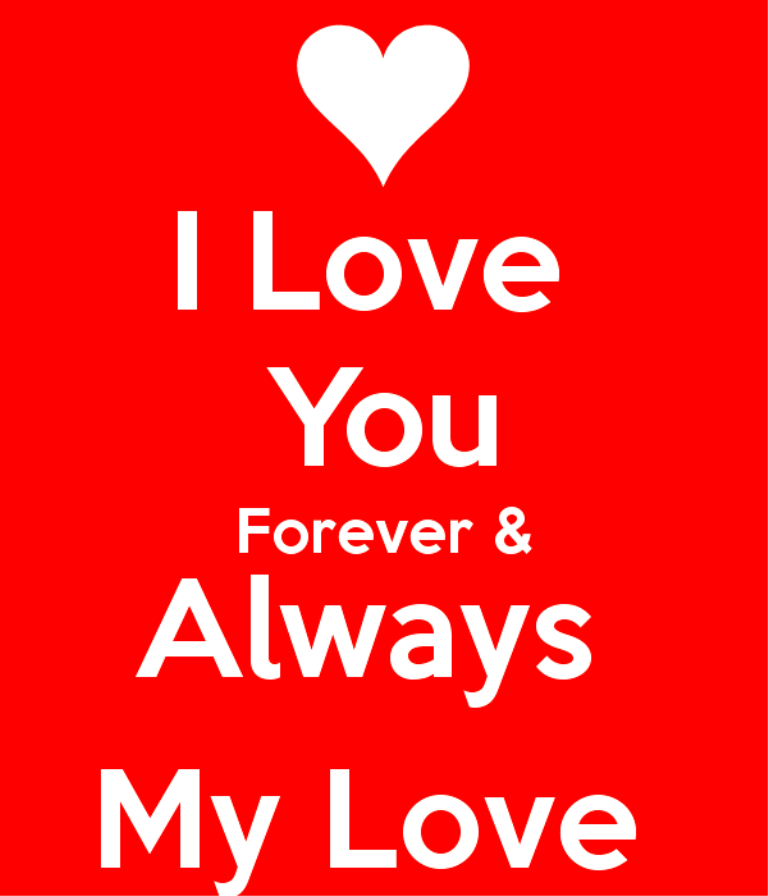 I Love You Forever And Always My Love - DesiComments.com