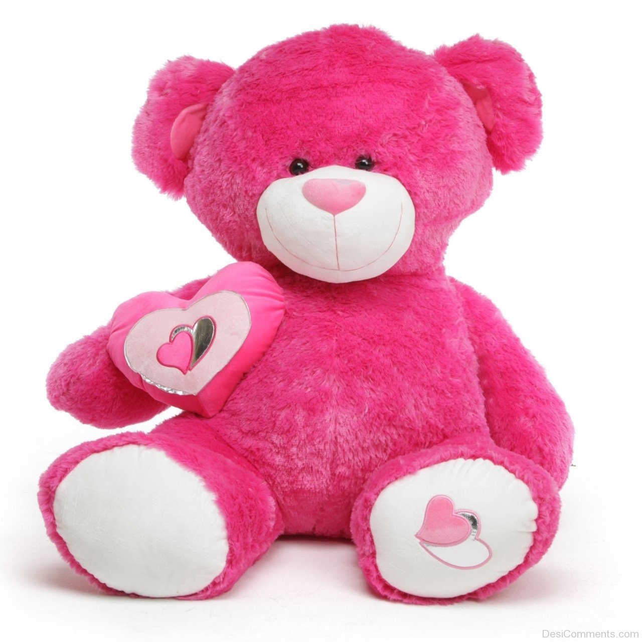 Pink Teddy Bear Image - DesiComments.com
