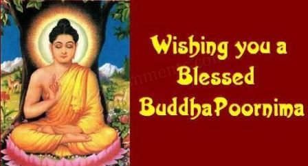 Wishing you a blessed Buddha Purnima