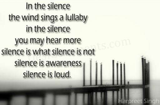 Silence Is Loud - DesiComments.com