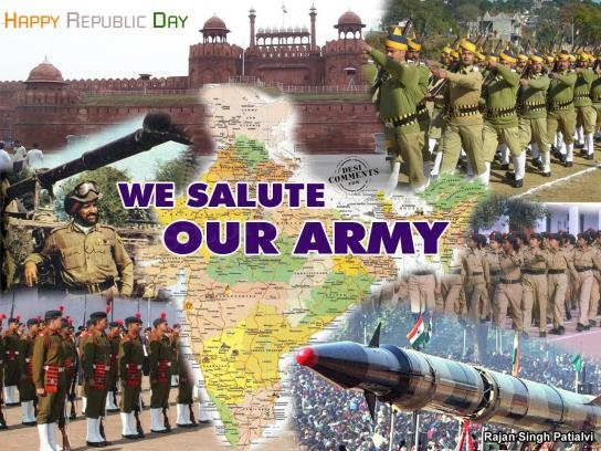 We Salute Our Army