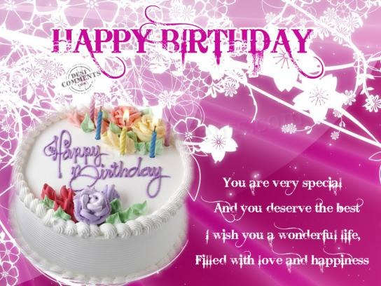 Wishing you Happy Birthday - DesiComments.com