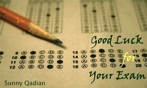 Best of Luck for your Exams