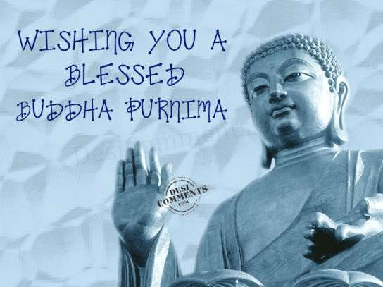 Wishing you a blessed Buddha Purnima