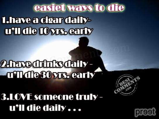 Easiest way to die - DesiComments.com