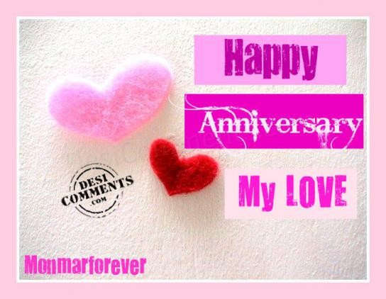 Happy Anniversary My Love