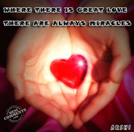 Where there is great love