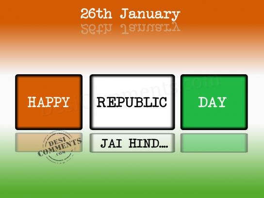 Happy Republic Day – 26th January