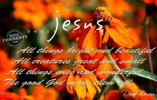 Jesus Beautiful Saviour - DesiComments.com