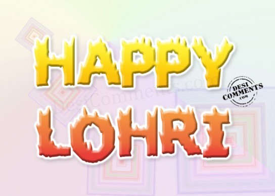 Happy Lohri…