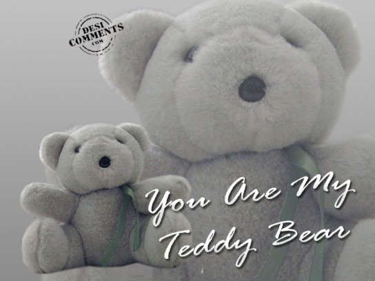 You're my teddy bear