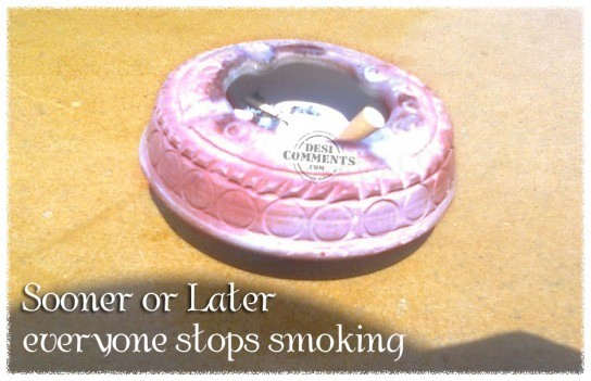 Everyone stops smoking