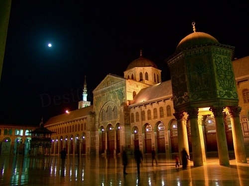 Umayyad Masjid in Damascus, Syria