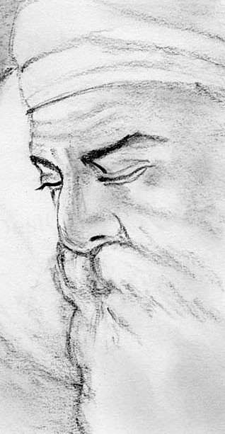 Sketch Of Guru Nanak Dev Ji - DesiComments.com