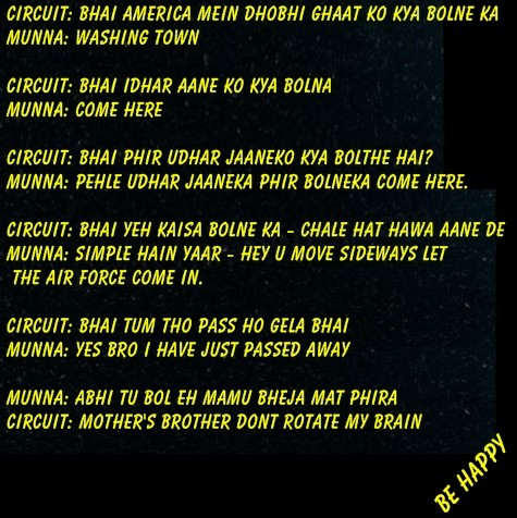 Munna Bhai’s English