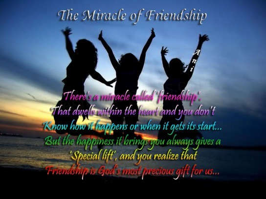 The miracle of friendship - DesiComments.com