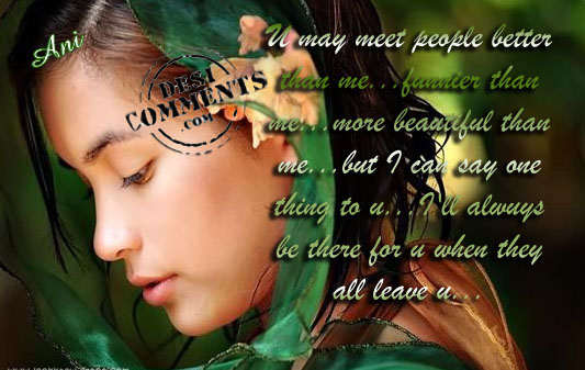 I'll always be there for you...